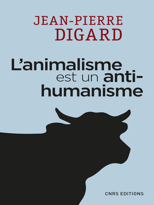 cover image of L'animalisme est un anti-humanisme